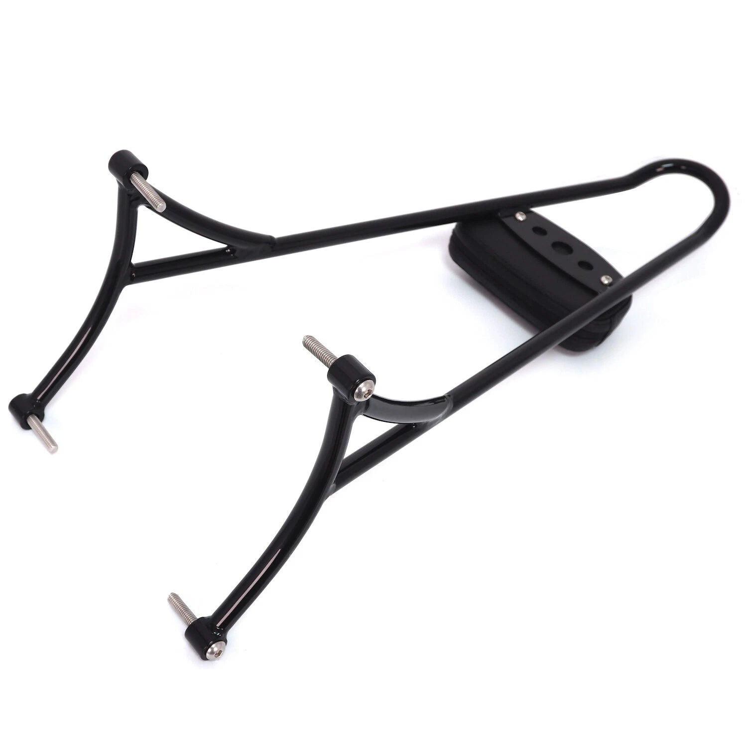 20" Black Sissy Bar Backrest Pad for Harley Sportster XL 883 1200 (1996–2003)