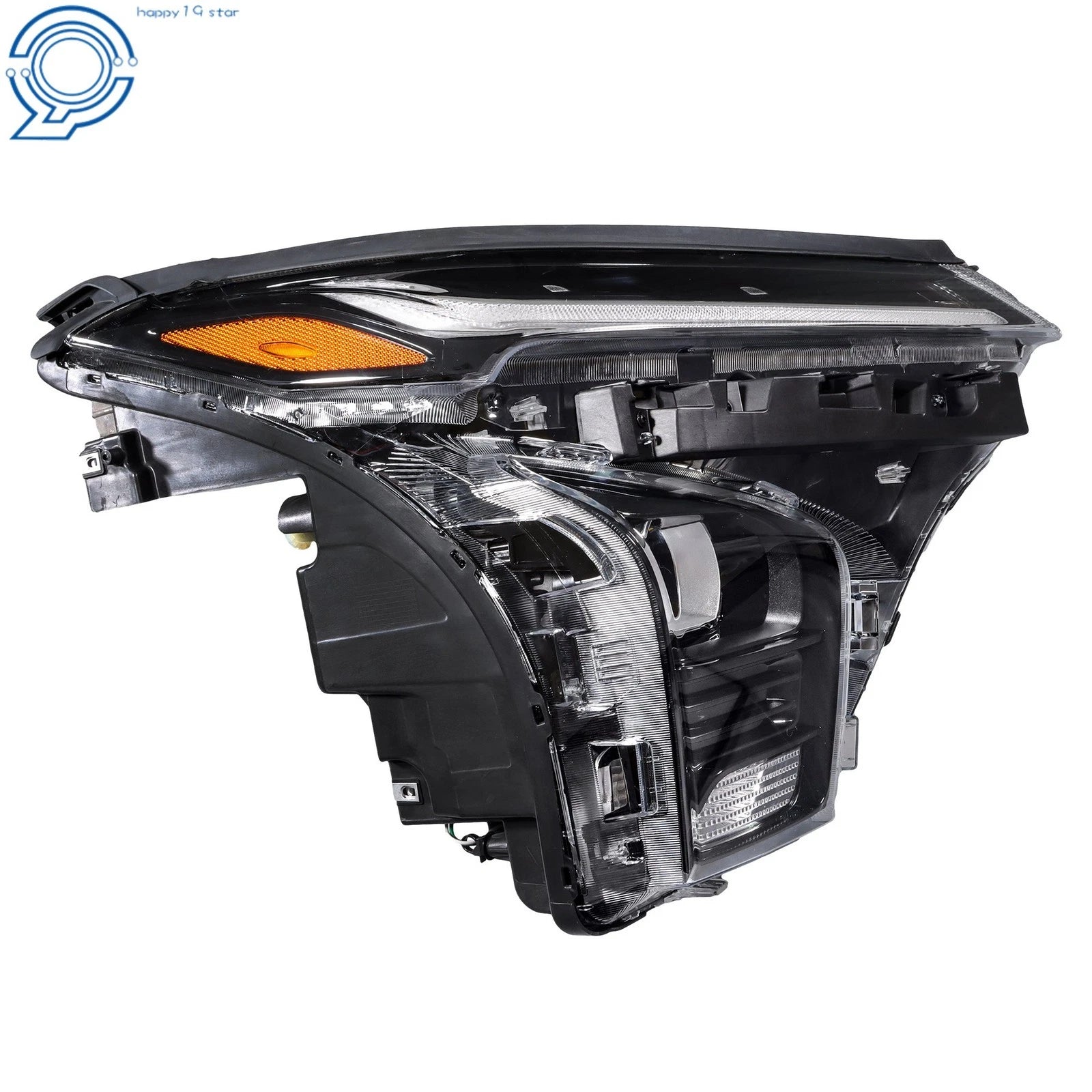 LED Black Headlight for Chevy Trax (2024–2025) with LED DRL