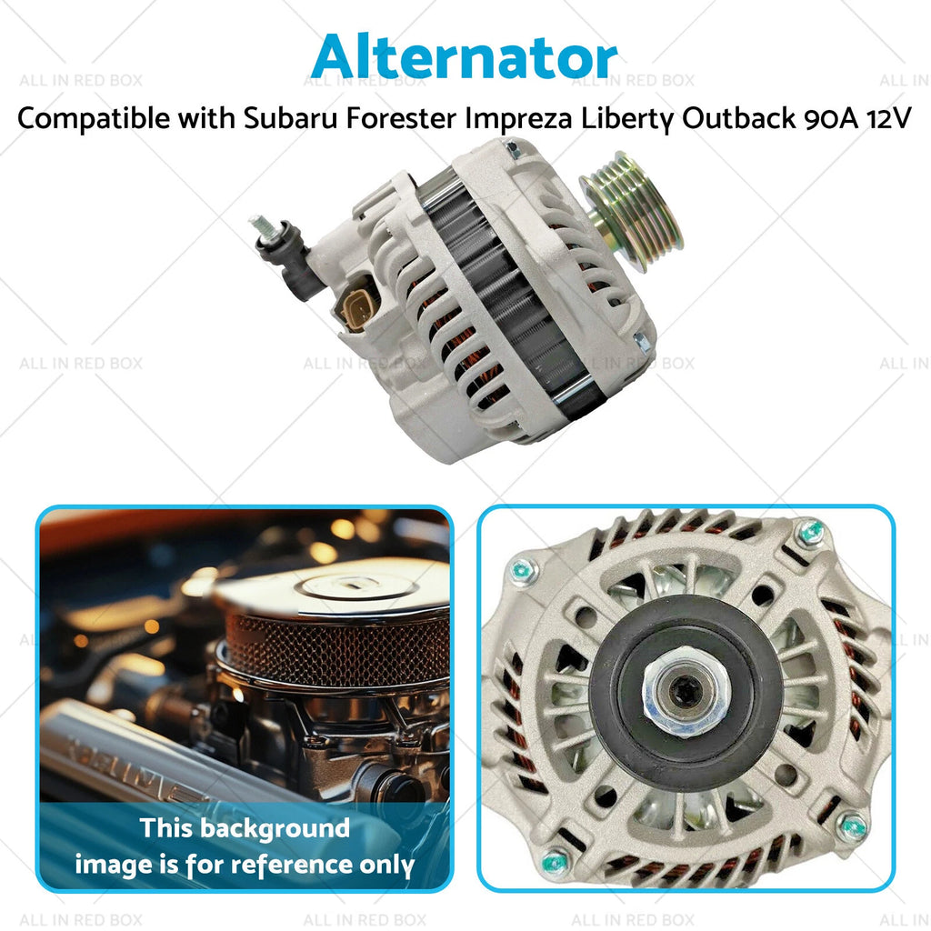 Alternator for Subaru Impreza WRX STI GC GD GG, Forester SG SH9 (1993–2007)