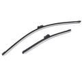 Set of 2 Front Windshield Wiper Arm Blades for Fiat 500L (2012–2018)