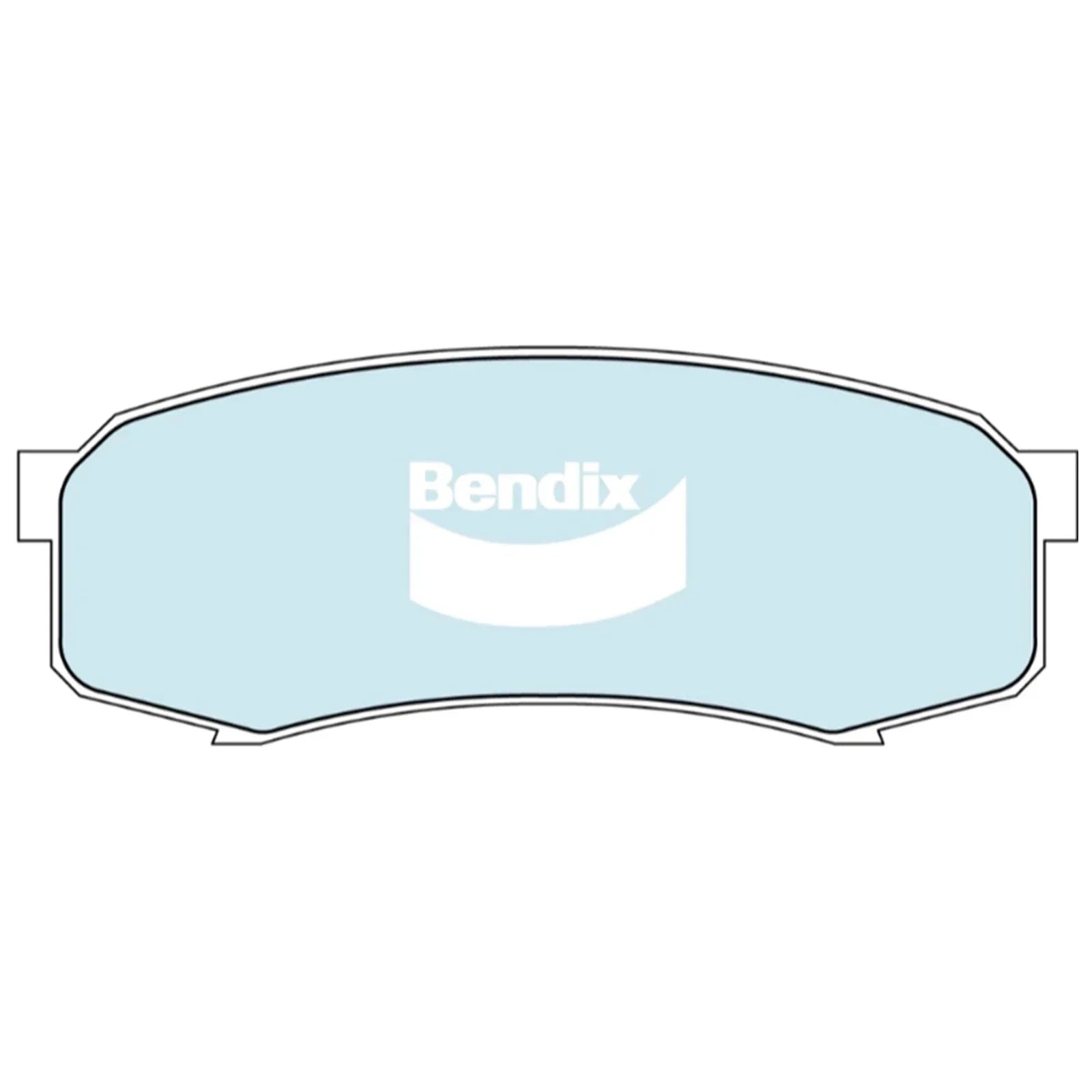Rear Disc Brake Pad Set for Toyota Fortuner (2015–2019)