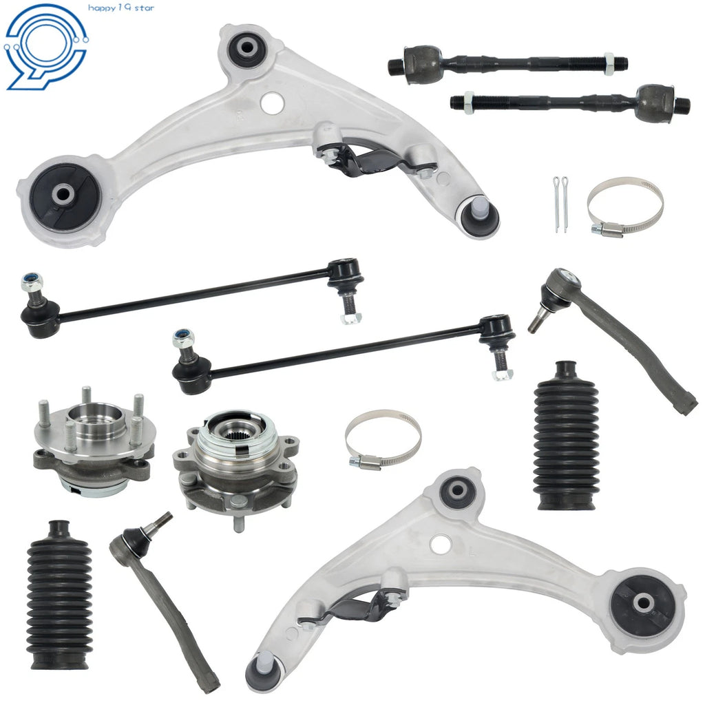 12pc Front Lower Control Arm Suspension Kit for Nissan Altima (2007–2013)