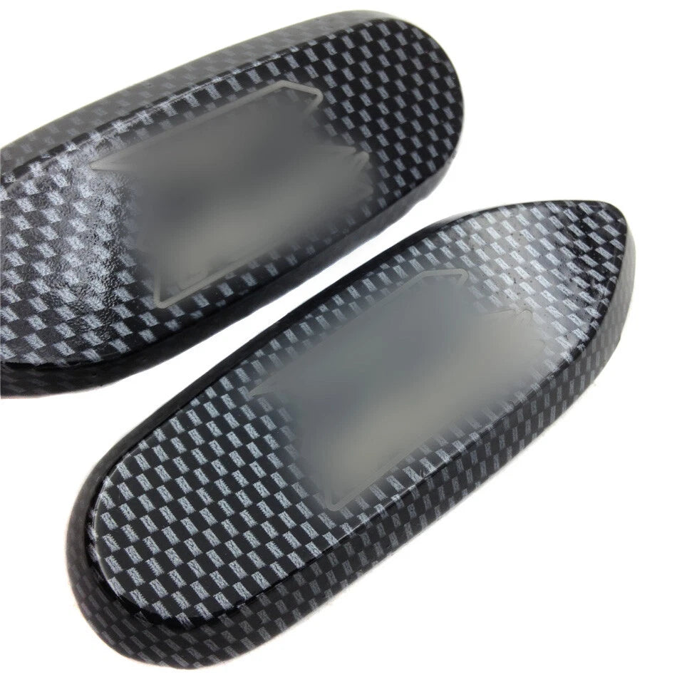 Mirror Block Off Base Plates for Suzuki GSX-R 600 750 1000 (2006–2008) Carbon
