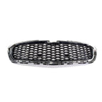 Replacement Black Chrome Plastic Front Center Grille (See compatibility Chart)