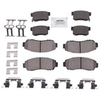 Set of 8 Ceramic Disc Brake Pads for Honda CR-V Acura RDX (2007–2016)