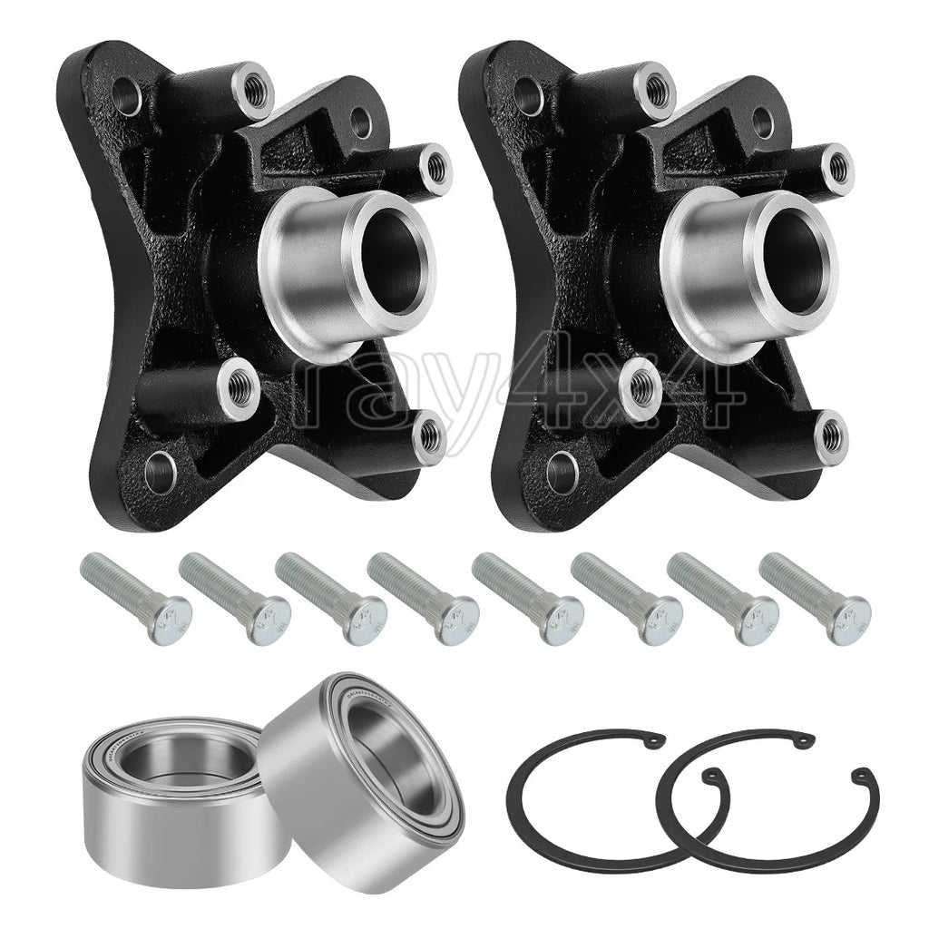 Set of 2 Rear Wheel Hub & Bearing & Bolts for Polaris RZR XP 900 (2011–2013) 5137278