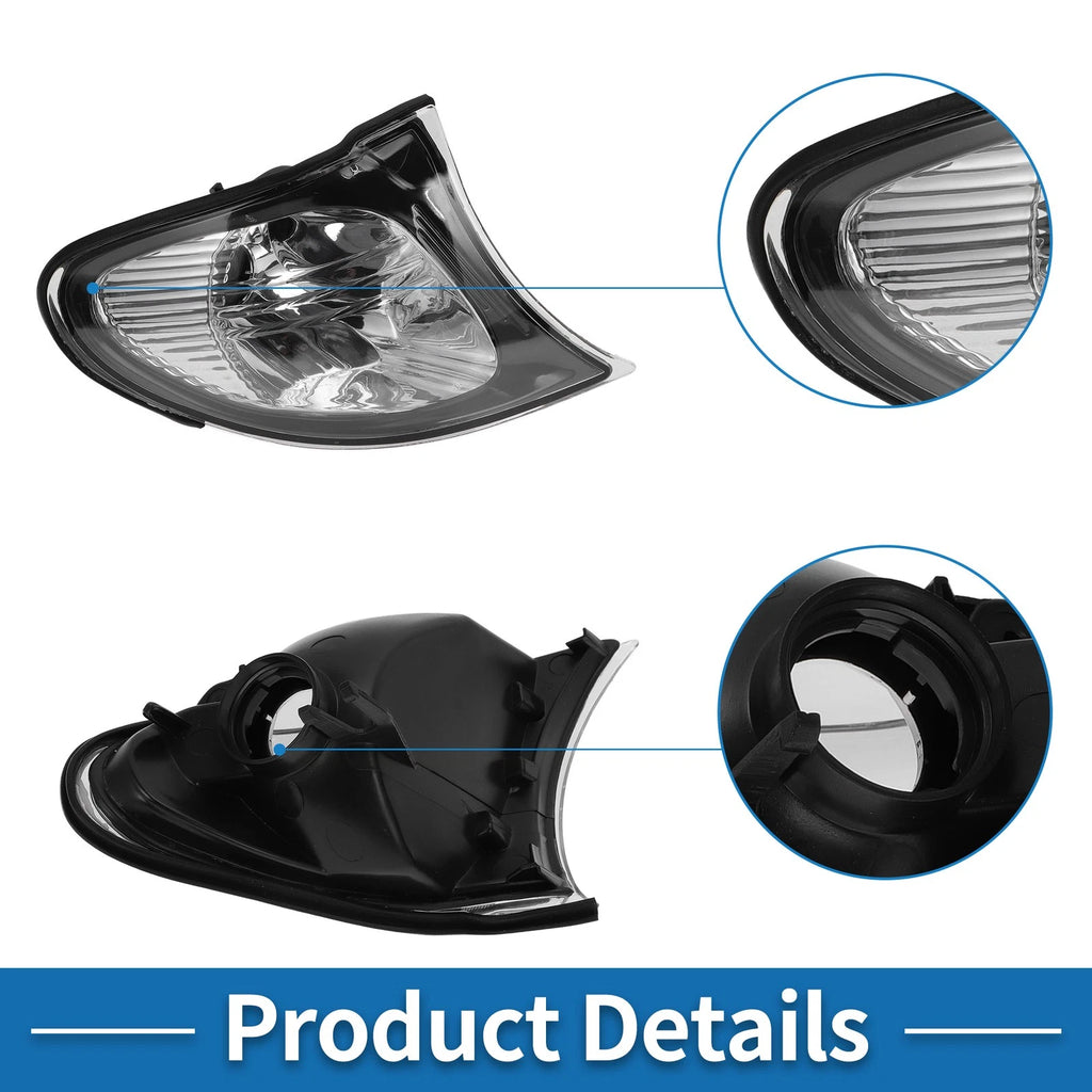1 Pc Right Corner Signal Light Cover for BMW 3 Series (2002–2005) No. 63137165860