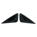 Gloss Black Rear Side Window Louver Shutter Cover Trim for Lexus NX(2015–2021)