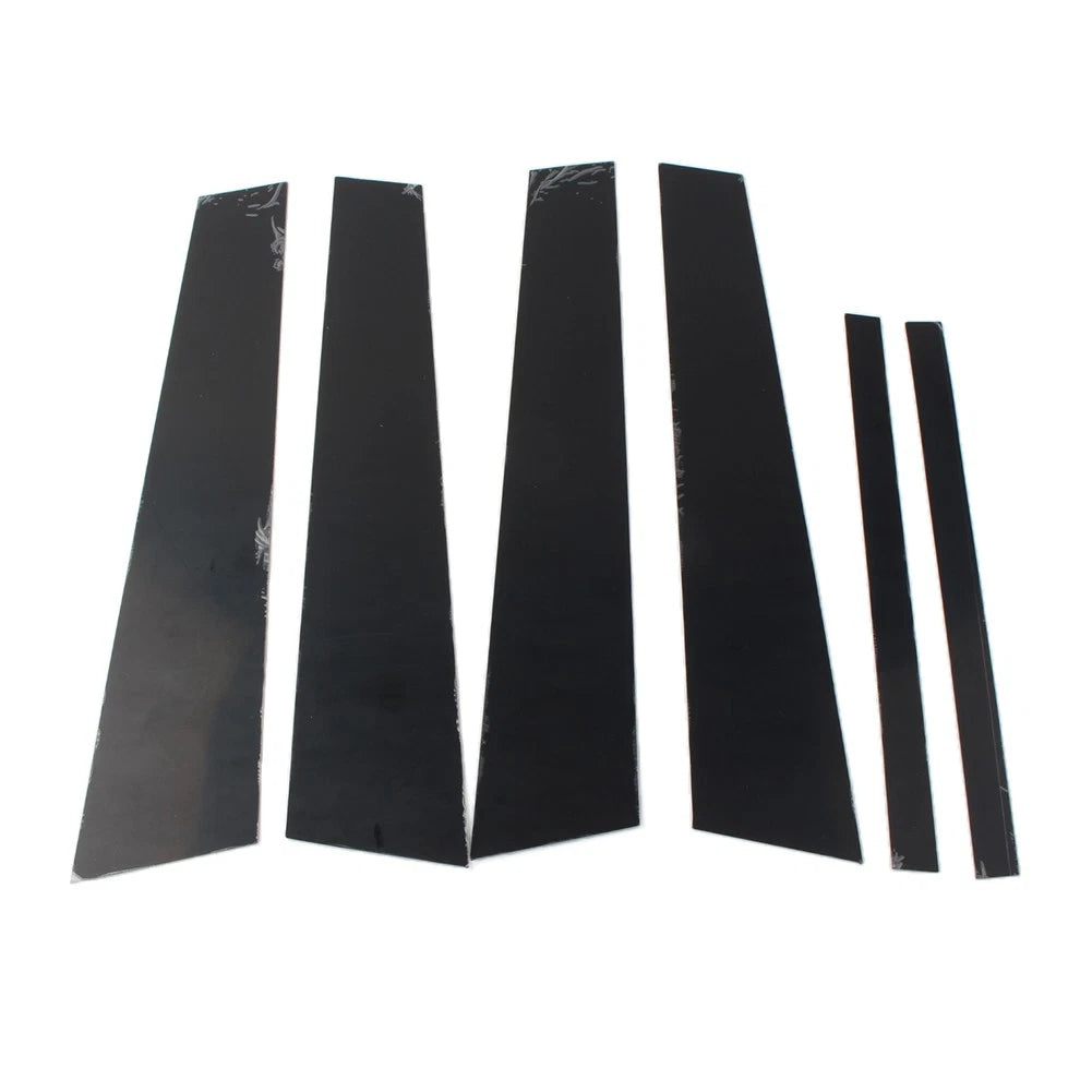 Set of 6 Door Window Pillar Post Trims for BMW 3 Series E90 (2005–2012)