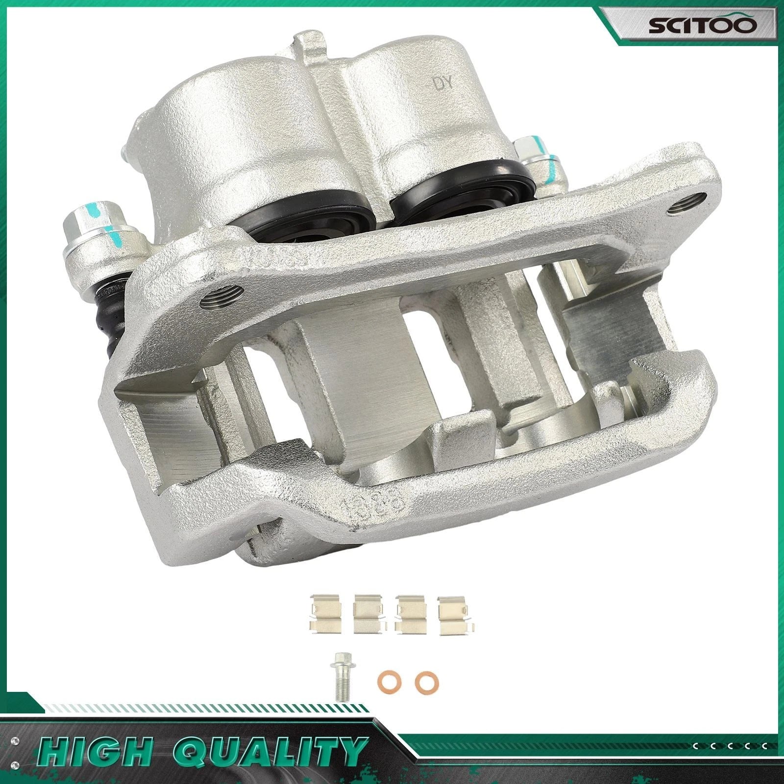 Front Left Brake Caliper w/Bracket for Ford Edge (2007–2009), Lincoln MKX (2007–2010)