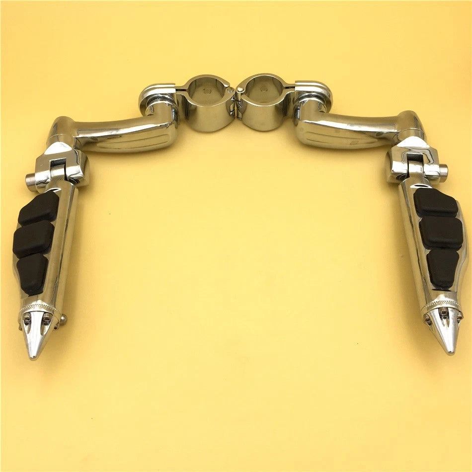 Chrome Stiletto Shape Foot Peg for Honda GoldWing VTX1300 Shadow Valkyrie (2001–2008)