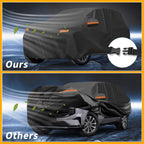 Car Cover Waterproof All Weather for Ford Edge (2015–2023) 190T-PU Zipper