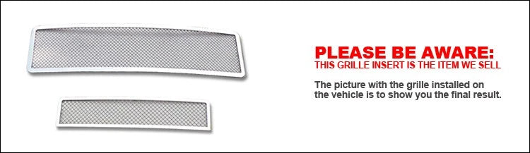 Stainless Steel Mesh Grille Combo for Hummer H2 (2003-2007)
