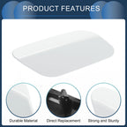Front Right Washer Nozzle Cover Cap for Volkswagen Jetta A6 (2011–2014) White