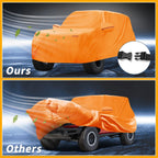 Waterproof Car Cover for Ford Bronco 2DR (2021–2023) 210D-PU with Zipper