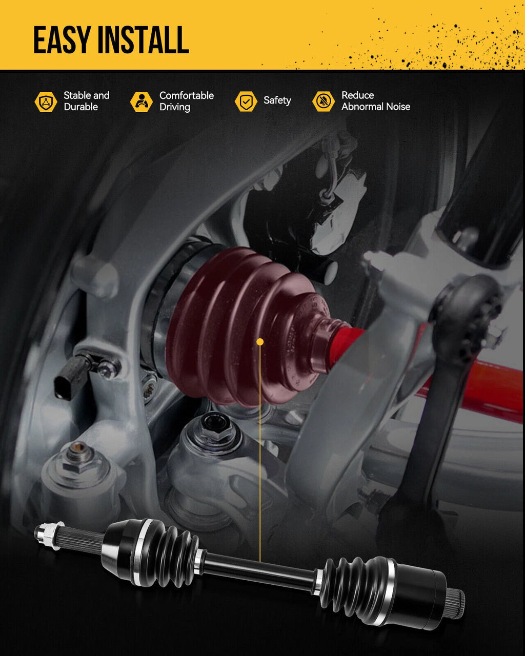 Front Right CV Axle Assembly for Nissan Murano (2009–2014) FWD