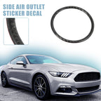 2Pcs Door Speaker Rings for Ford Mustang (2015–2020) 724708653541