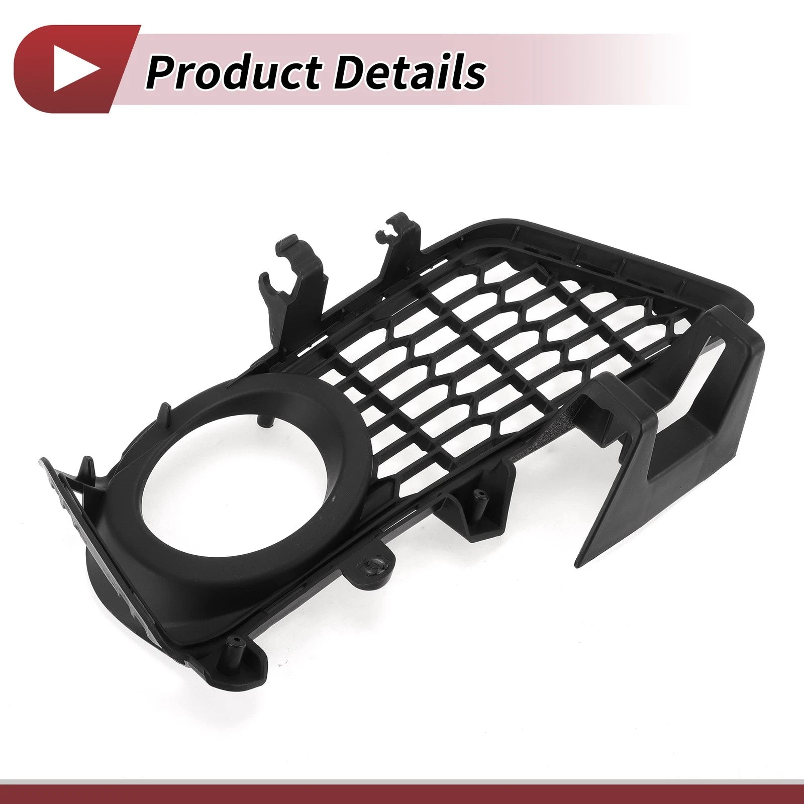 1 Pc Fog Light Grill for BMW 3 Series (2012) No. 51118054156 Black
