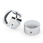Rear Axle Nut Cover Caps  for Harley 2015-Later XG, 2008-Later XL Dyna Chrome