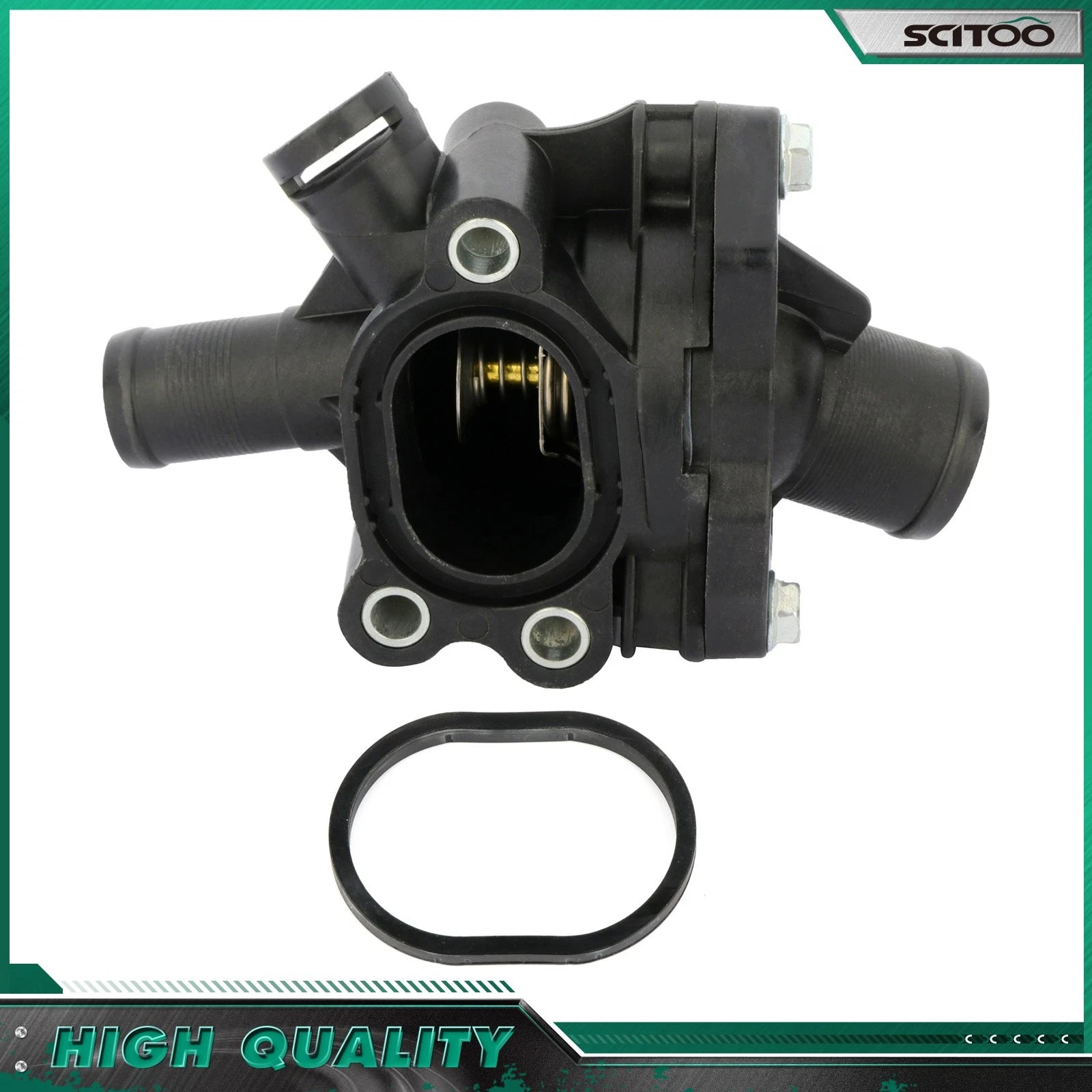 Thermostat Housing for Volvo XC60 XC70 S40 S60 C30 C70 V50 V60 S60 CC (2008–2017)