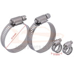 2673 Radiator for Mazda 6 (2003–2008) with Universal Hose Clamps, Aluminum