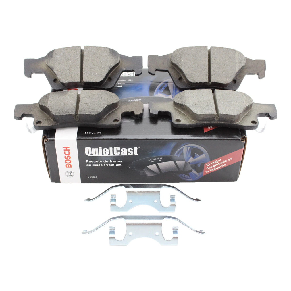 Set of 4 Bosch QuietCast Rear Ceramic Brake Pads for Durango Grand Cherokee (2011–2020)