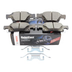 Set of 4 Bosch QuietCast Rear Ceramic Brake Pads for Durango Grand Cherokee (2011–2020)