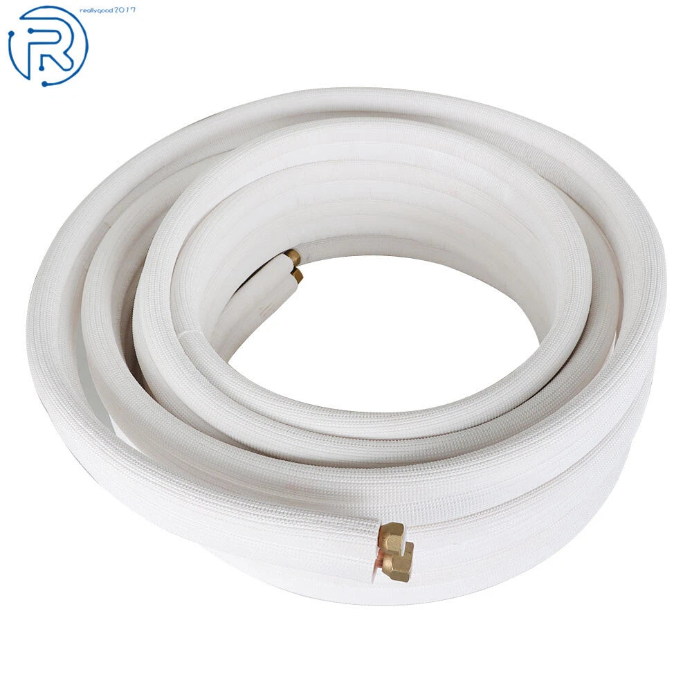 50 Feet Install Kit for Mini Split Heat Pump Systems (3/8 Inch - 5/8 Inch)