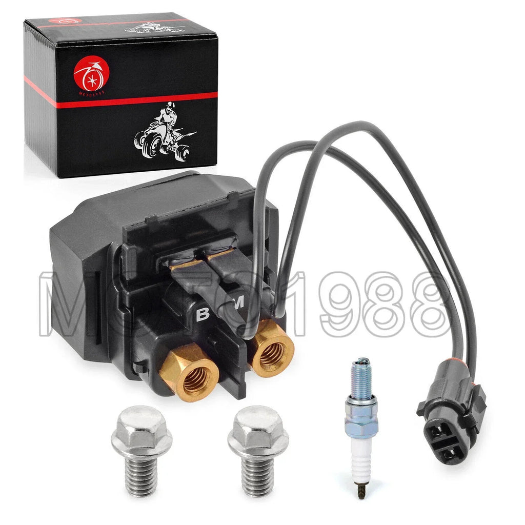 Starter Relay Solenoid w/Spark Plug for Yamaha Grizzly 600 YFM600 (1999–2001)