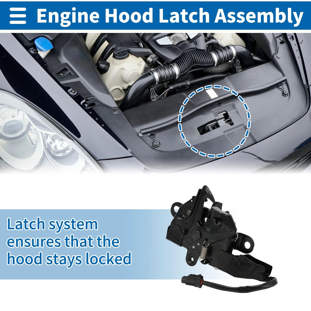 Hood Latch Assembly for Toyota Highlander (2009–2015) No. 535100E080