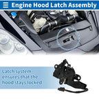 Hood Latch Assembly for Toyota Highlander (2009–2015) No. 535100E080