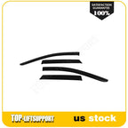 Wavy UV Window Visor Vent Shade Rain Guard for Lincoln MKX/Ford Edge (2007–2015)