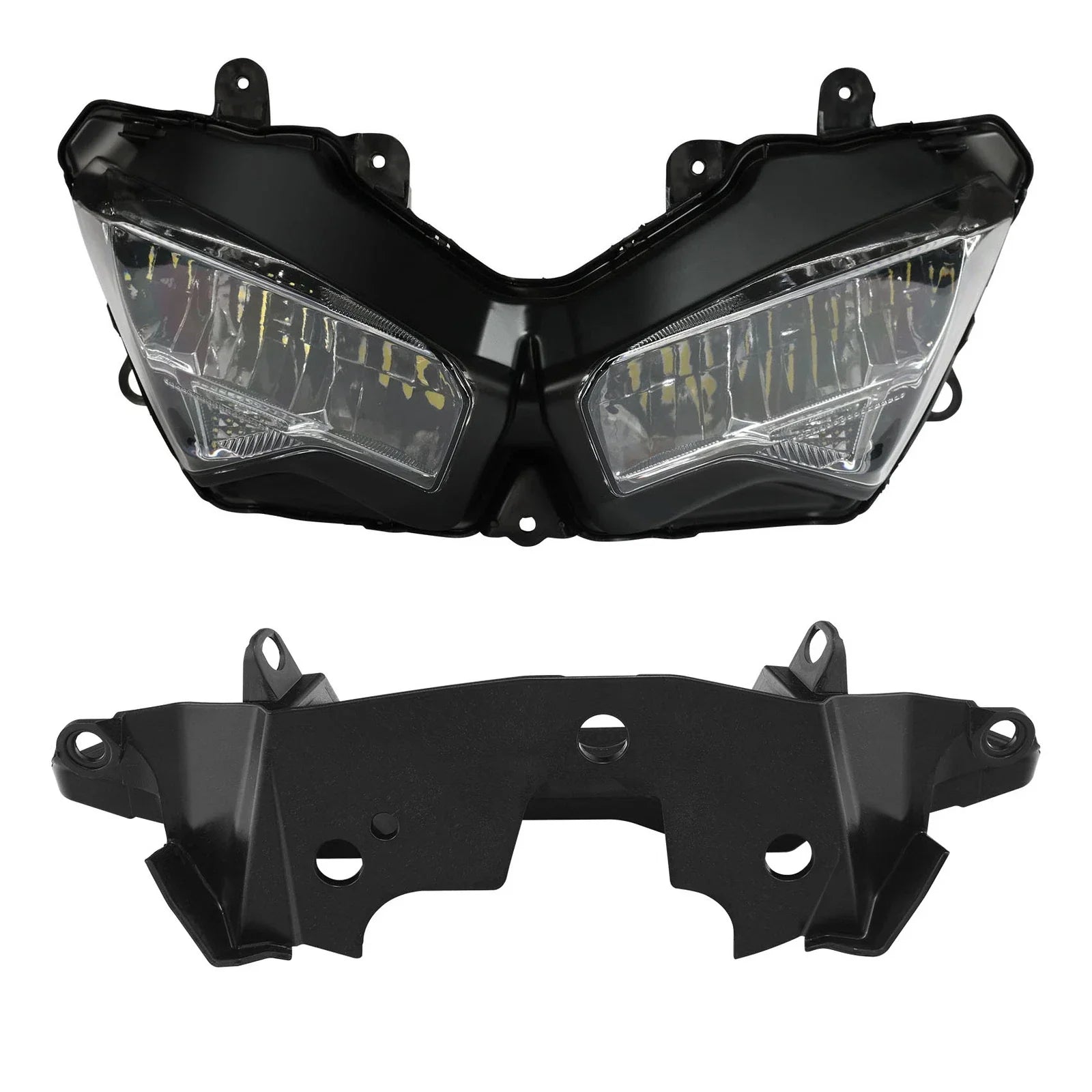 Front Headlight & Stay Bracket for Kawasaki Ninja ZX6R (2019-2023)