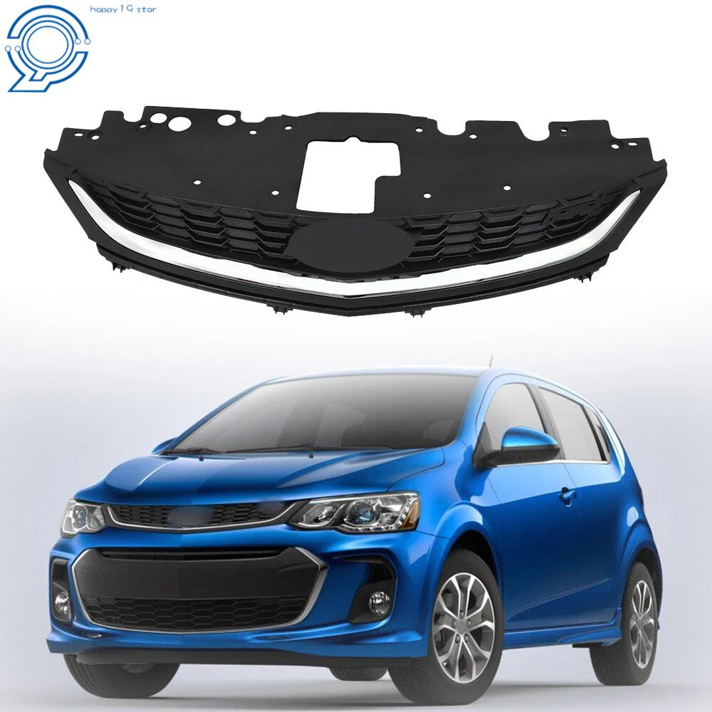 Front Upper Honeycomb Grille for Chevrolet Sonic (2017–2020)