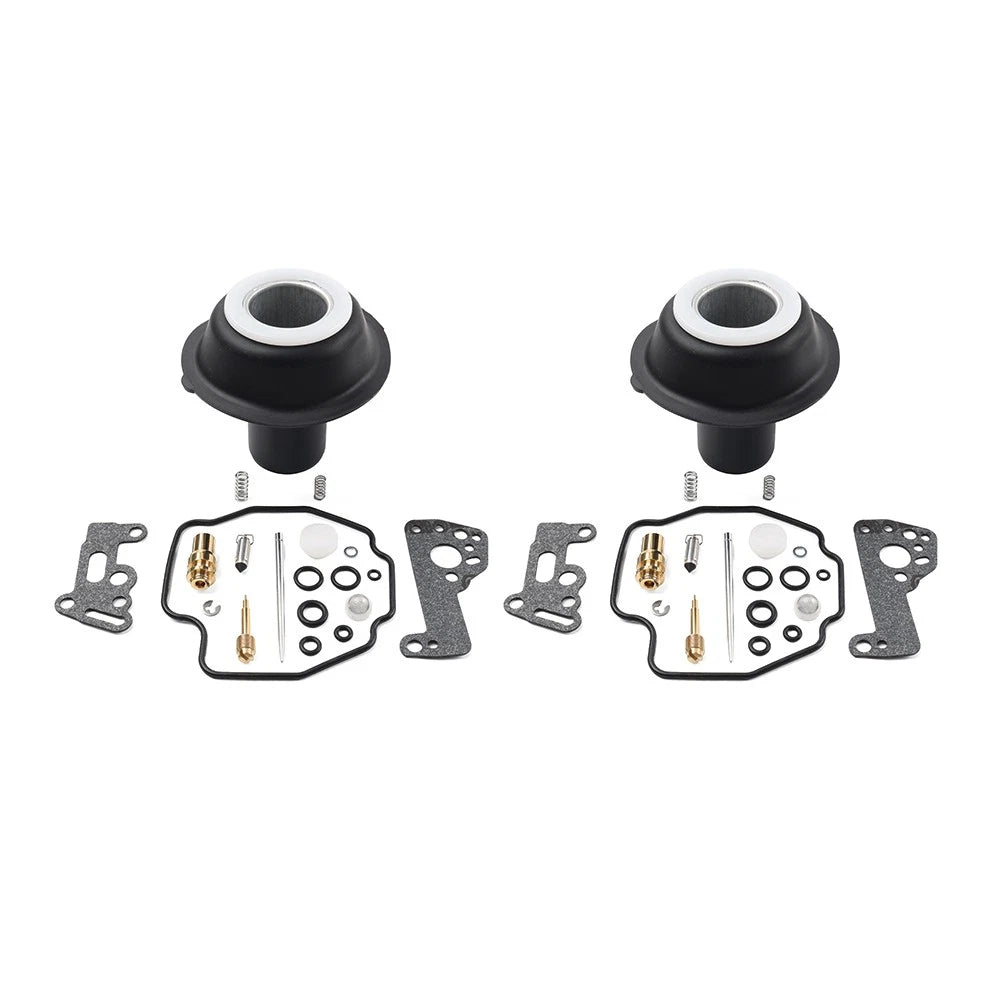 2 Sets Carburetor Repair Kit for Yamaha Virago XV535 XV400 XV500 (1981–1999)