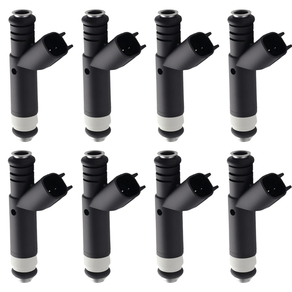 Set of 8 Fuel Injectors for Ford F150 E150 E250 Explorer (2004–2008)