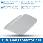 Fuel Tank Door Cap for Audi Q3 (2013–2018) Fuel Filler Flap Cover Silver