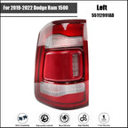 Left LED Tail Light Assembly for Dodge Ram 1500 (2019–2022)