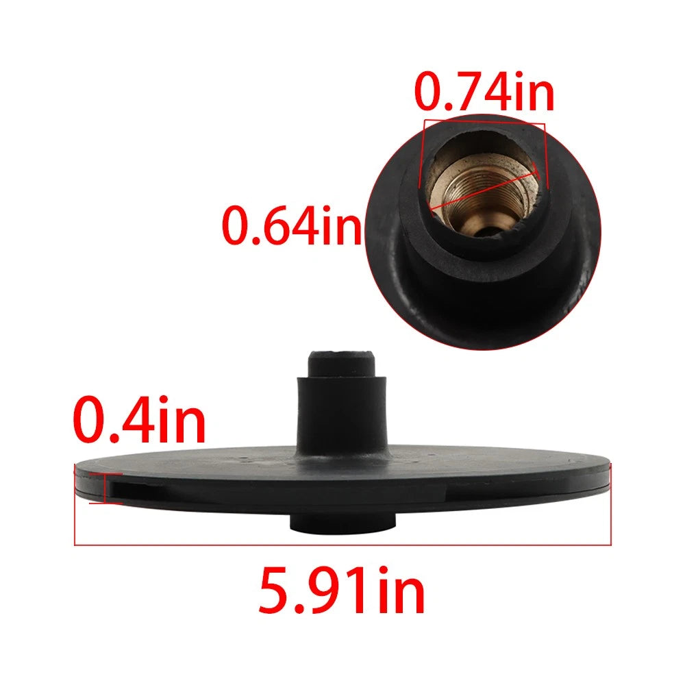 Impeller for Zodiac Polaris PB4-60 (New Style) Pool Cleaner