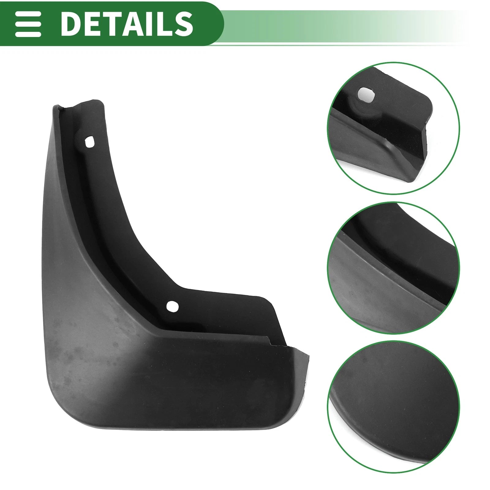 Mud Flaps Splash Guards for Buick Excelle (2018–2021) W/ Mount Accessories