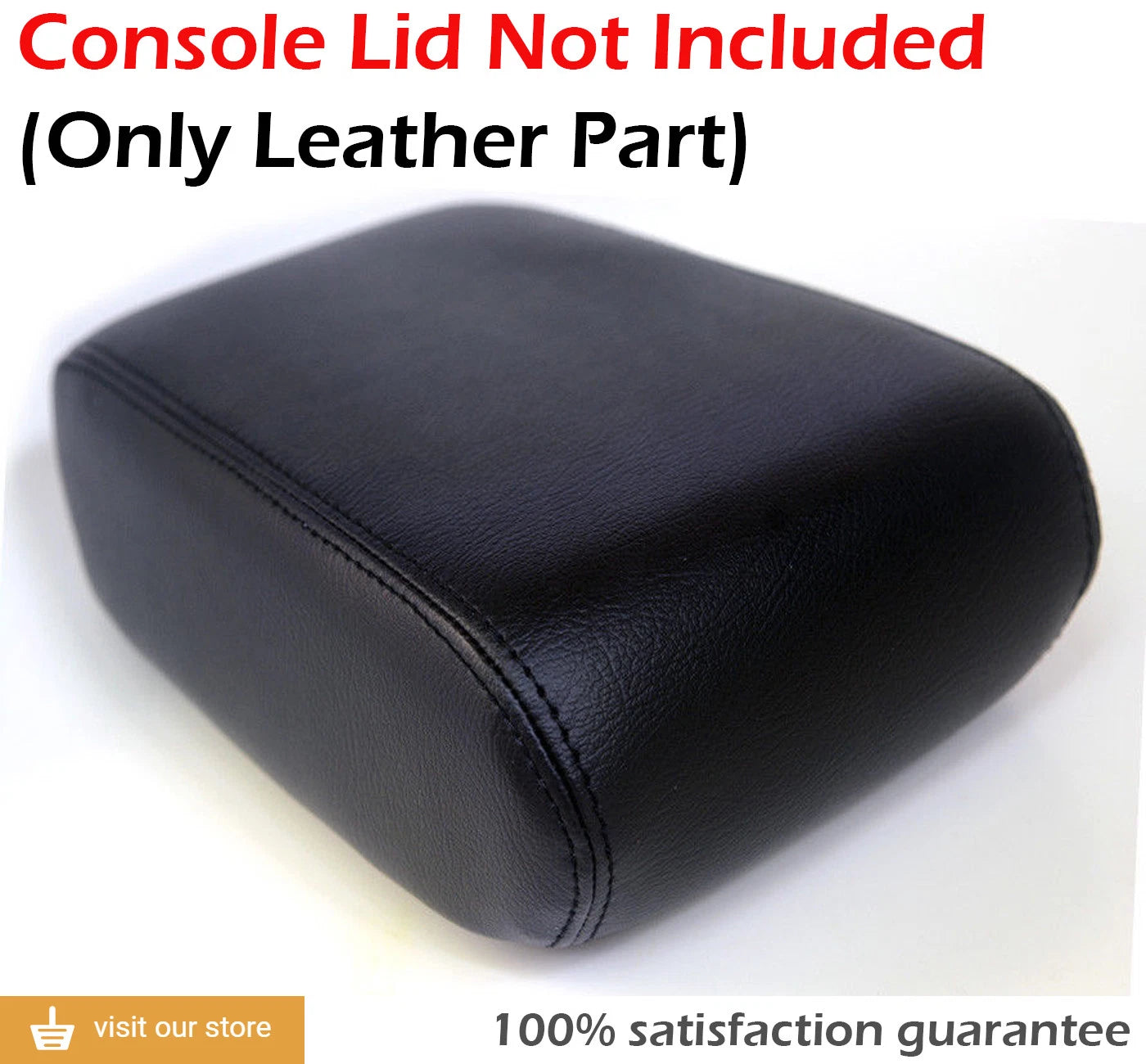 Leather Synthetic Center Console Armrest Cover for Isuzu Rodeo (1998–2001)
