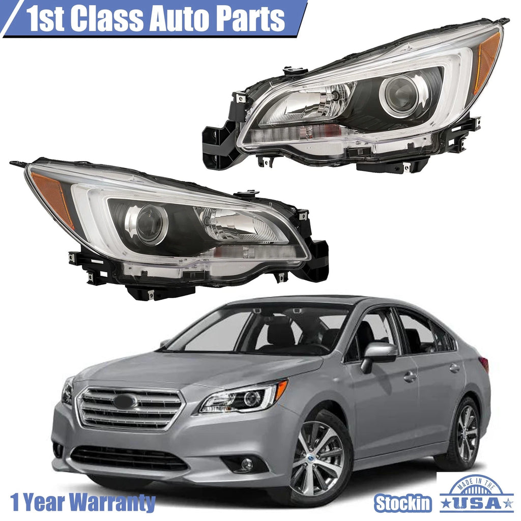 Halogen Headlight Set for Subaru Legacy Outback (2015–2017)