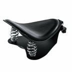 Black Motorcycle Bobber Solo Seat for Harley Sportster XL 883 1200 (2004-2023)