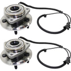 Wheel Hubs for Jeep Liberty (2008–2012) Front Left & Right with Bearing & Sensor