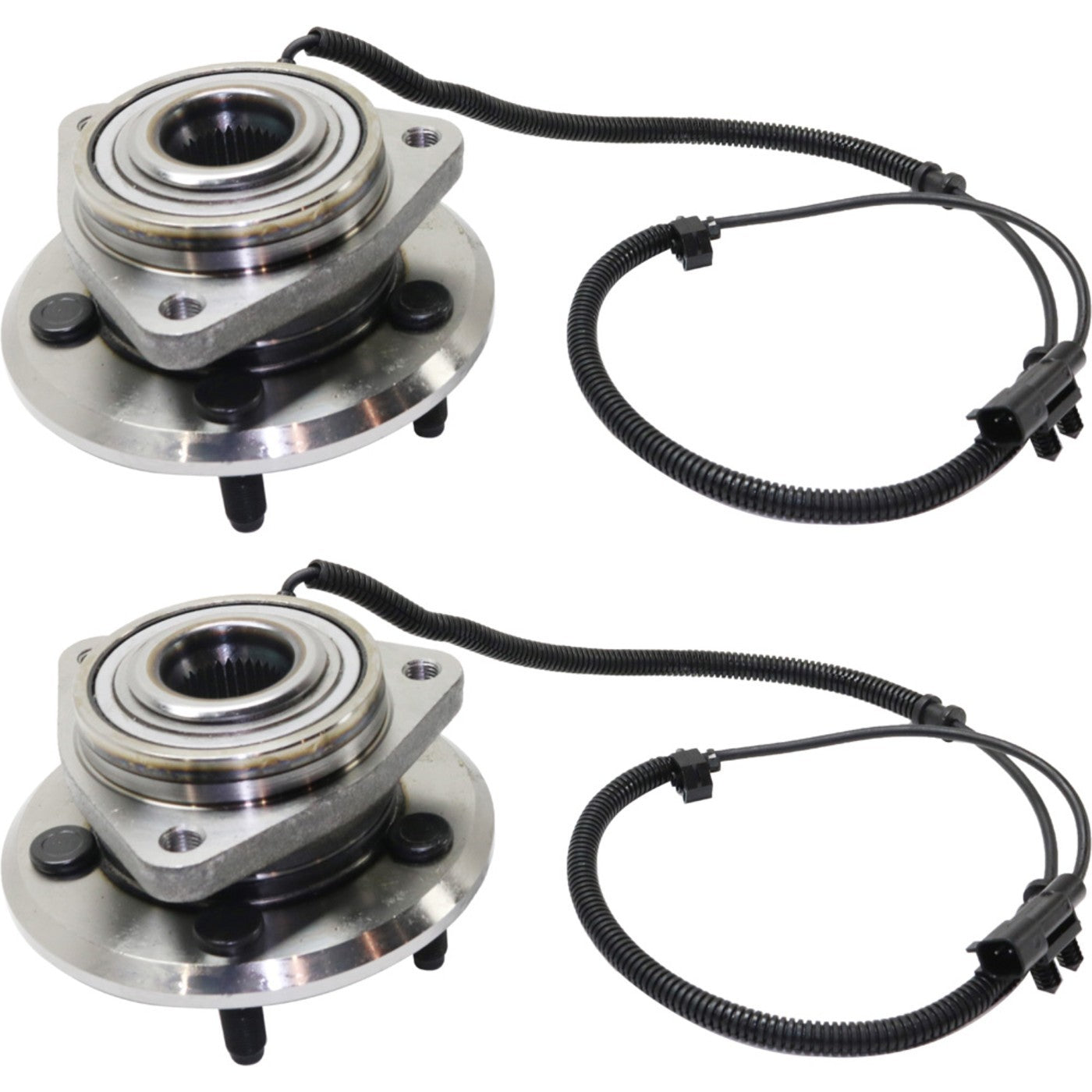 Wheel Hubs for Jeep Liberty (2008–2012) Front Left & Right with Bearing & Sensor