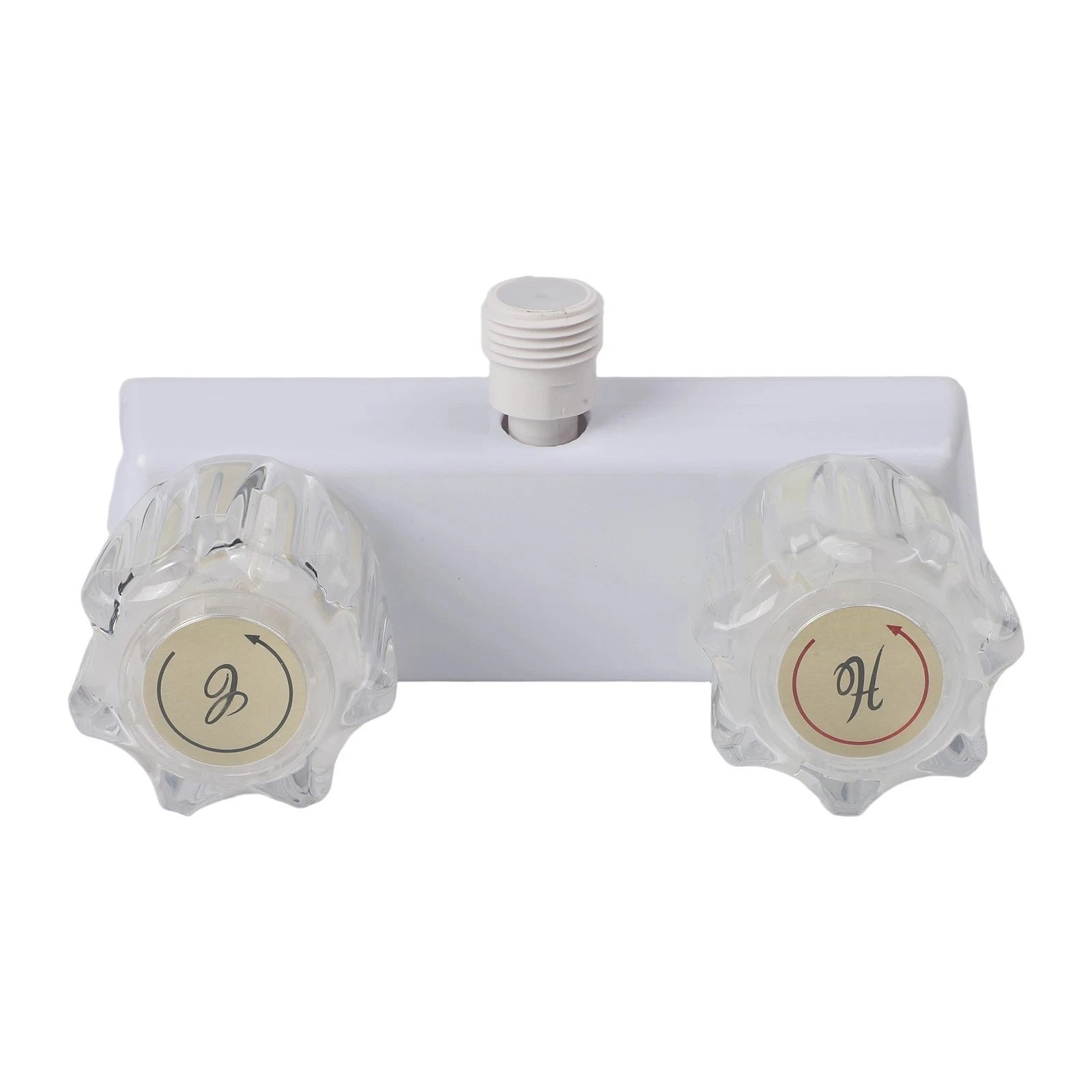 Double Knob Diverter Shower Faucet for RV (Inside/Outside Use)