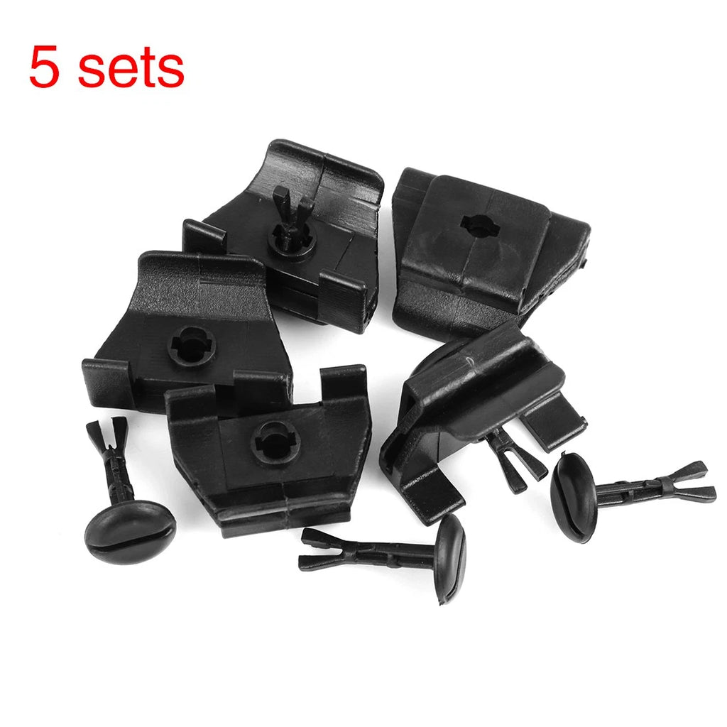 Set of 5 Front Mudguard Bumper Cover Clips 53879-58010 47749-58010 for Toyota