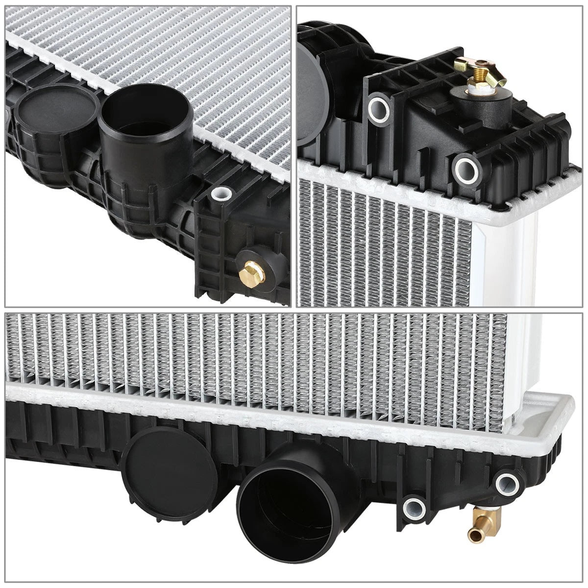 Aluminum Core 2-Row Cooling Radiator for Freightliner FL60 FL70/M2 106 112 (1996–2007)