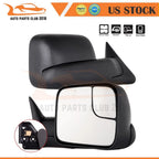 Power Heated Side View Mirrors Pair for Dodge Ram (1998–2001)