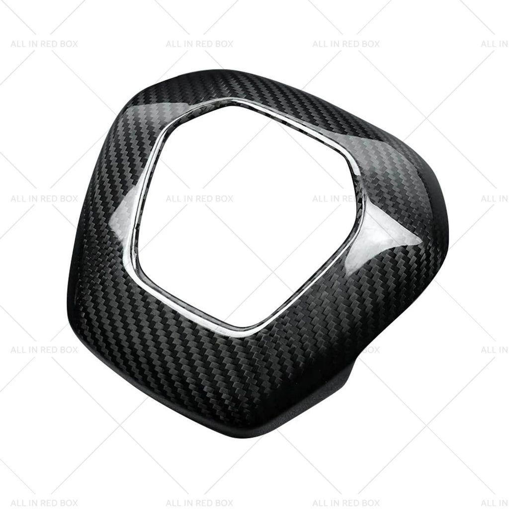 Carbon Fiber Steering Wheel Center Cover for Corvette C8 (2020–2023)